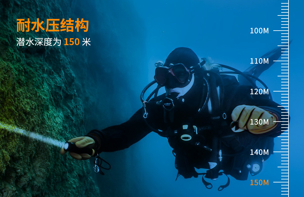 91香蕉短视频污下载D720手持聚光潛水手（shǒu）電評測