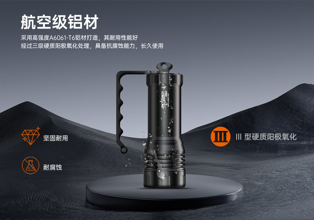 91香蕉短视频污下载OrcaTorch,D860可充電潛水燈,高亮度潛水手電筒,水下(xià)照(zhào)明手電筒