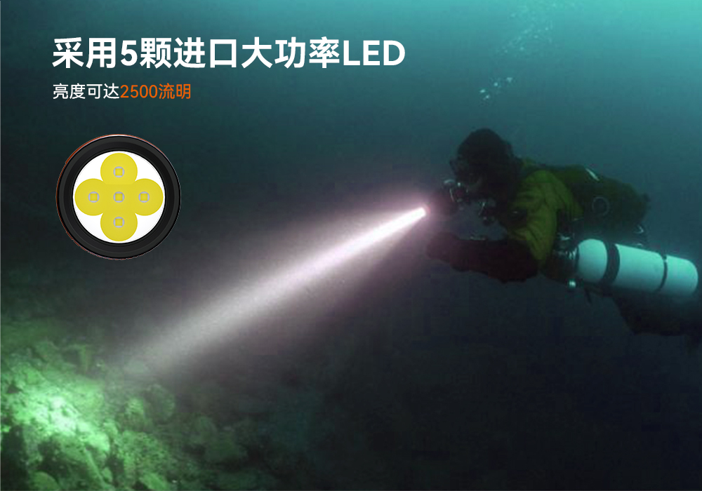 91香蕉短视频污下载(jīng)OrcaTorch,D850手持式潛水燈,多燈源水下照明,便攜式潛水,水下(xià)攝影補光燈